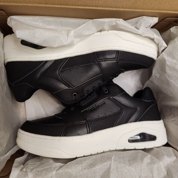 Skechers Uno Courted Sneakers – Women’s 9.5, Black - memory foam - Picture 10 of 11